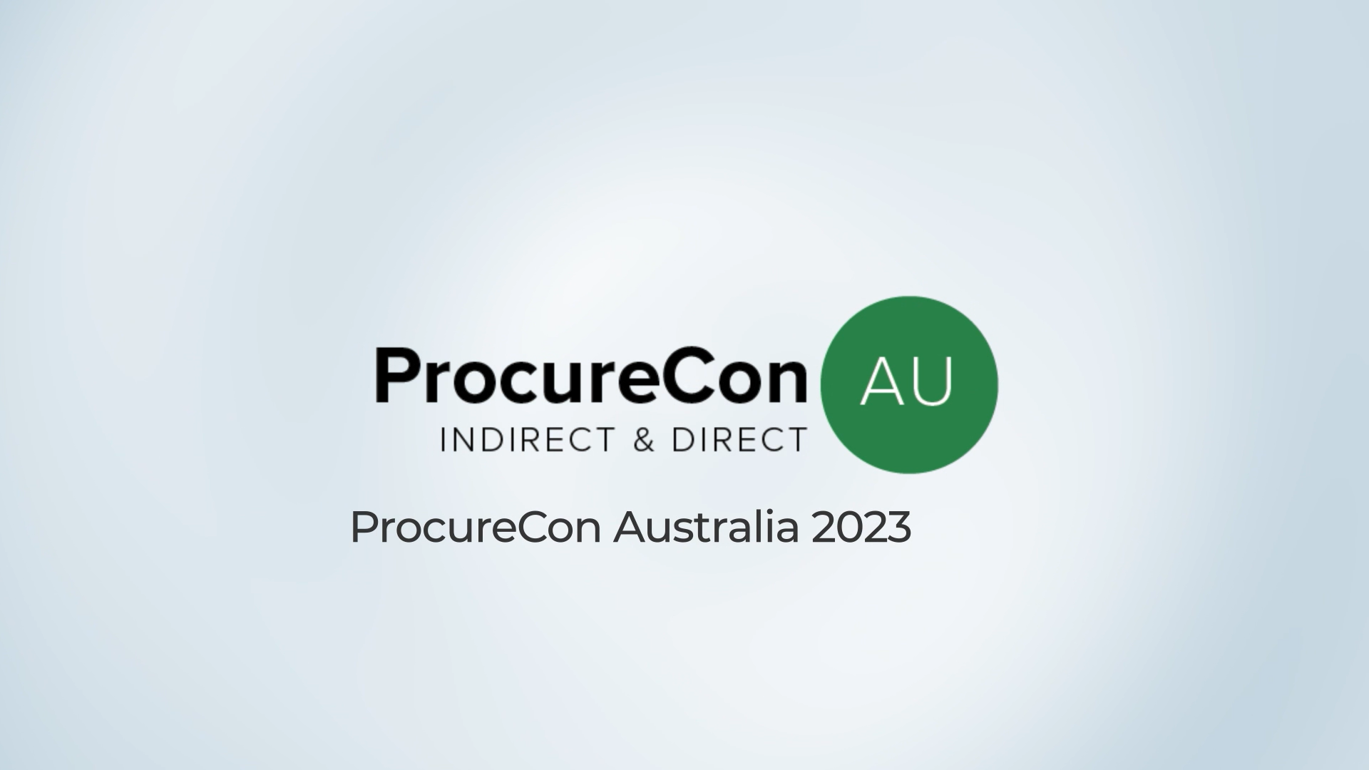 ProcureCon AU 2023